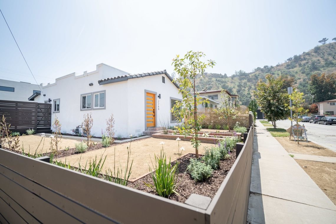 Backyard ADU granny flat in Los Angeles