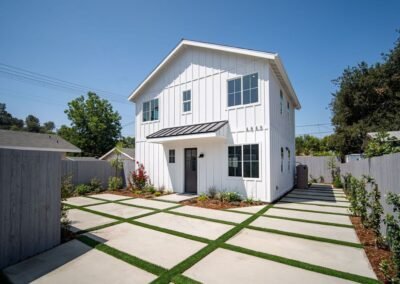 Two-story backyard ADU in Los Angeles